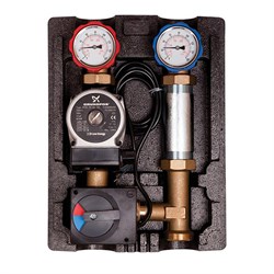 Насосная группа ICMA R001 - 1 1/2 x 3/4  (ВР/НР, 230В, насос UPS 25/65, подключение справа) C93R001AEDP32153 - фото 1965813