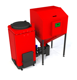 Пеллетный котел										Roteks 40 53071634043379 - фото 2151691