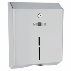 Диспенсер для бумажных полотенец Nofer 320х250х115 матовый (04010.S) M101806 - фото 2654368