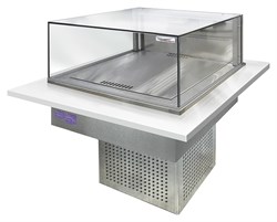 Витрина кондитерская встраиваемая Finist Glassier SLIDE GS-3 E198315 - фото 2923402