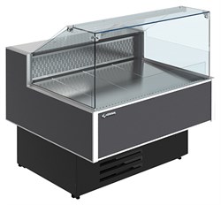 Витрина холодильная CRYSPI Sonata Quadro 1200 LED (с боковинами) E124515 - фото 2924835