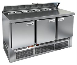 Стол для салатов HICOLD SLE2-111GN с крышкой E26125 - фото 2934956