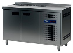 Стол для салатов ТММ СХСК-С-1/2Д (1390x600x870) E88524 - фото 2935628