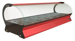 Витрина тепловая Кобор SE-5H красная E224152 - фото 2948151