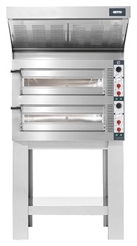 Печь для пиццы Cuppone Tiepolo TP435/2CM + зонт + подставка STP435/2 E61065 - фото 2953960