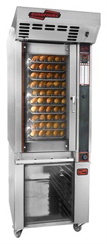 Печь конвекционная Eurofours FVE10A-20 + шкаф расстоечный FET-A + зонт вытяжной FHV-EA E76627 - фото 2955335