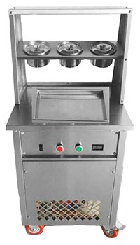 Фризер для жареного мороженого Foodatlas KCB-1F (контейнеры, стол для топпингов) E110294 - фото 2987952