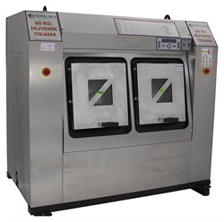 Машина стирально-отжимная Kromluks KHB-E/80 барьерного типа E224026 - фото 3002958