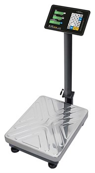 Весы напольные Mertech M-ER 333 ACP-300.100  TRADER  с расч. стоимости LCD E168183 - фото 3007382