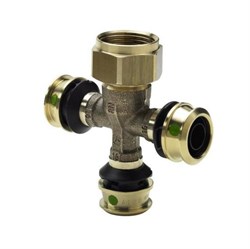Коллектор Viega Raxofix 5326.08 3/4 х16, 3вых., бронза 645625 - фото 4495921