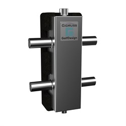 Гидравлическая стрелка Gidruss GRSS 60-28PF, DN25, 60 кВт. GG 60PA0 20 - фото 4496227