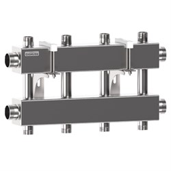 Распределительная гребенка Gidruss MKSS-150 4DU 1 1/2 х1 , 5вых., сталь нерж. 1R 01503 17 - фото 4496329