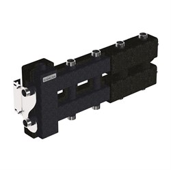Распределительная гребенка Gidruss BM-60 5DU.EPP 1 х1 , 5вых., сталь черная BM 6004T 20 - фото 4496339