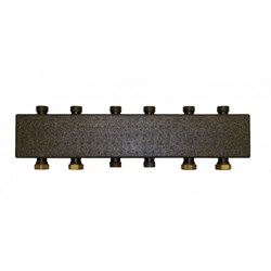 Распределительная гребенка DAB 3/4 х3/4 , 5вых., сталь черная 60188045 - фото 4496373