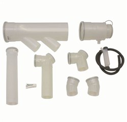Дымоотводящий комплект 110-160, Vaillant, раструб-труба, PP 0020106414 - фото 4496630