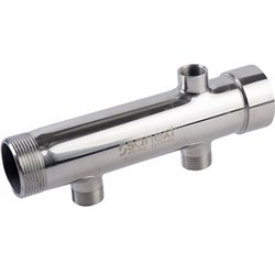 Коллектор Sanext 1 1/2 х1/2 , 2вых., сталь нерж. 8472 - фото 4497617