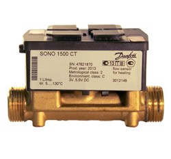 Расходомер ультразвуковой SONO 1500CT Ду25мм, наружная резьба 087-8090 - фото 4555701