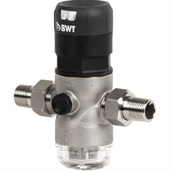 Фильтр сетчатый резьб. 1/2 , PN16, BWT D1 Inox, сталь нержавеющая, с редуктором давления, для холодн 125300289 - фото 4559339