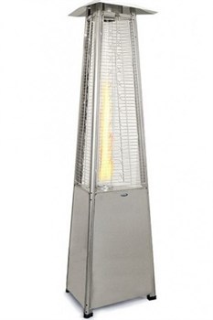 Газовый уличный обогреватель Stalleh Pyramid x 3 Steel M190950 - фото 4588222
