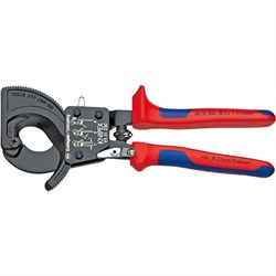 Кабелерез c трещоткой KNIPEX d 32 мм (240 мм^2, MCM 500) 250 мм 248-156784 - фото 4598725