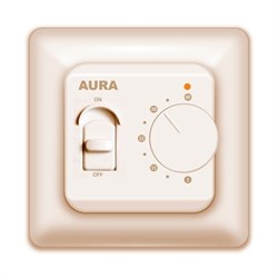 Терморегулятор для теплого пола Aura LTC 230 кремовый M45910 - фото 4660289