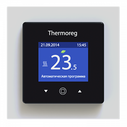 Терморегулятор для теплого пола Thermo Thermoreg TI-970 Black M188855 - фото 4660350