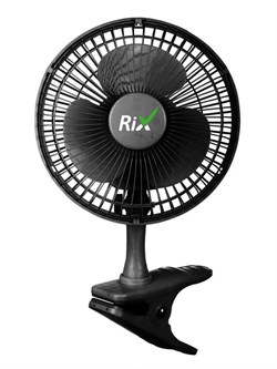 Настольный вентилятор Rix RDF-1500WB (Черный) M200109 - фото 4661325