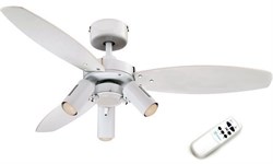 Вентилятор с подсветкой Dreamfan Jet Silver RC 105 M213827 - фото 4661413