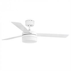 Вентилятор с подсветкой Faro Panay Blanco (33607) M58894 - фото 4661506