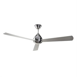Вентилятор с подсветкой Leds-C4 TUPAI DC M SATIN NICKEL (30-4866-81-81) M112677 - фото 4661593