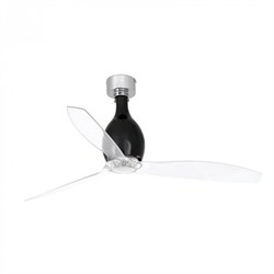 Вентилятор с подсветкой Faro Mini Eterfan Matt Black 1L (32027-10) M58897 - фото 4661818
