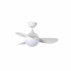 Вентилятор с подсветкой Faro HVAR White M204353 - фото 4661994
