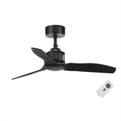 Вентилятор без подсветки Faro Mini Just Fan Matt Black (33424) M99408 - фото 4662253