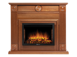 Пристенный электрокамин Electrolux EFP/P-2520LS с порталом Firelight Frame 25 шпон дуб M133025 - фото 4742483