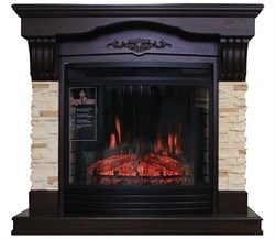 Комплект электрокаминов с искусственным камнем Royal Flame Malta с очагом Dioramic 28 FX (Темный дуб) M51322 - фото 4743210