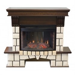 Комплект электрокаминов с искусственным камнем Real-Flame Stone 25/25,5 с очагом Firefield 25 S IR M52796 - фото 4743261
