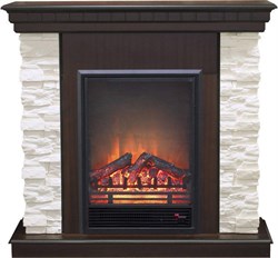 Комплект электрокаминов с искусственным камнем Real-Flame Elford ST AO + Eugen M28015 - фото 4744500