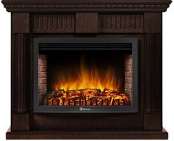 Пристенный электрокамин Electrolux EFP/P-3020LS с порталом Firelight Colonna 30 венге M138766 - фото 4746112