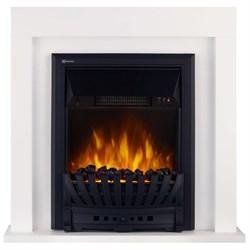 Пристенный электрокамин Electrolux EFP/P-1020LS с порталом Firelight Simple Classic белый мрамор M138789 - фото 4746963