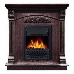 Пристенный электрокамин Electrolux EFP/P-1020LS с порталом Firelight Barocco Classic венге M206865 - фото 4747294