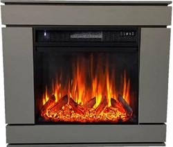 Пристенный электрокамин Elekam Beta P23 графит грей с очагом Pulsar 23 M233106 - фото 4747527