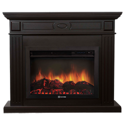 Пристенный электрокамин Electrolux EFP/P-2720RLS с порталом Firelight Bianco 25 венге M134417 - фото 4747549