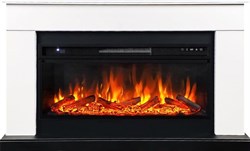 Линейный электрокамин Royal Flame BERGEN белый c очагом Vision 42 LED M235956 - фото 4749848