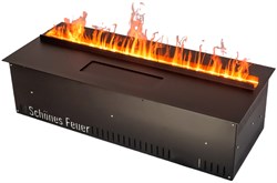 Встраиваемый очаг в модуль Schones Feuer 3D FireLine 600 Pro + синий цвет M234171 - фото 4758569