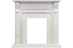 Классический портал для камина Royal Flame Venice под классический очаг (Фактурный белый) M25739 - фото 4759023