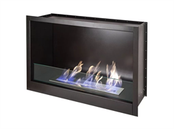 Настенный биокамин Silver Smith CAPSULA LUX Glass / LUX 2 Glass / LUX 3 Glass M194829 - фото 4761889