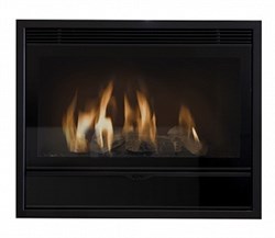 Встраиваемый газовый камин Karma ELEGANCE 77 EXCLUSIVE Medium line 30 anthracite metallic PB M188607 - фото 4762796