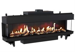 Панорамный газовый камин Kratki LEO/LP/200/G20 (магистральный газ) M187859 - фото 4762853