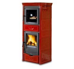 Дровяная печь La Nordica Nicoletta Forno EVO BO (бордовый) M184928 - фото 4763779