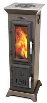 Дровяная печь TMF ПО Статика Тетра Мини, черная бронза M206729 - фото 4764295